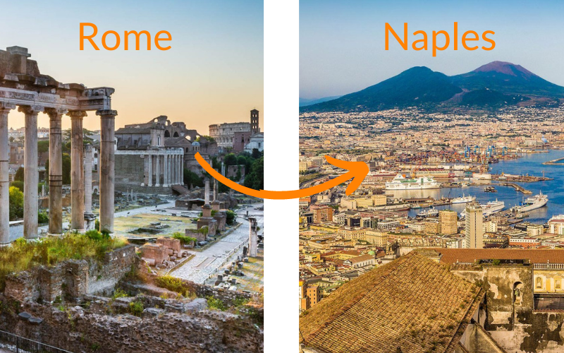 Rome Naples