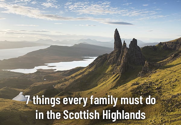 Scottish Highlands family