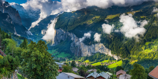 Switzerland landscape