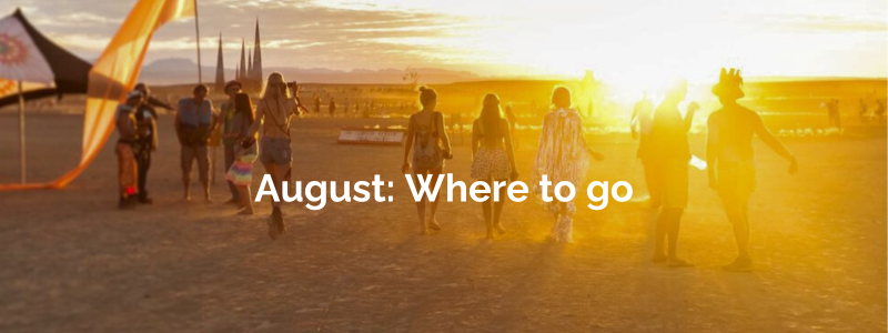 august where to go